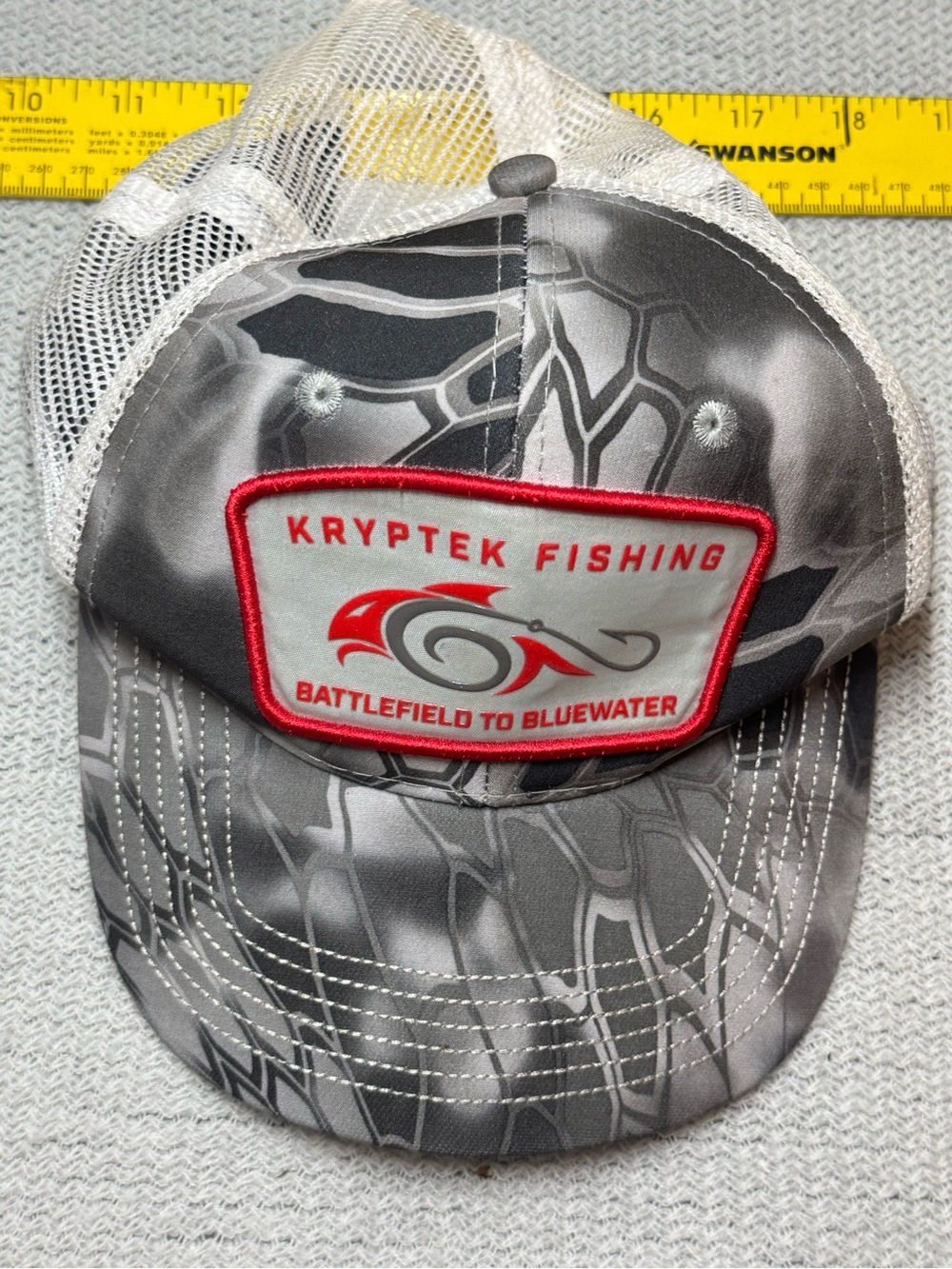 Kryptek Fishing Battle to Bluewater Fishing Hat